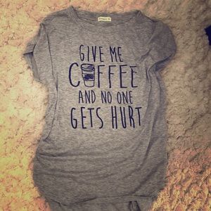 Give me coffee graphic tee